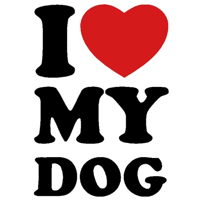 I love my dog - více barev